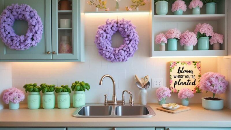 Kylie’s DIY Spring Kitchen Refresh Crafts to Brighten Your Space!